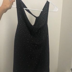 Guess x-small cowl neck tank top